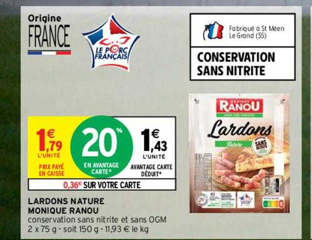 lardons nature monique ranou