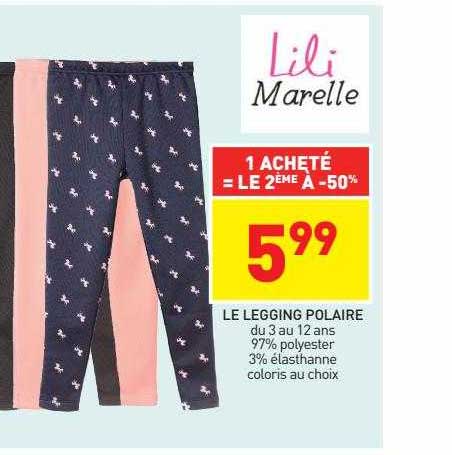 le legging polaire lili marelle