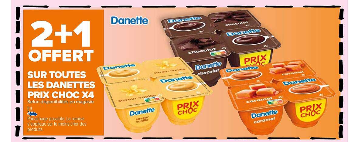 Les Danettes Prix Choc X4