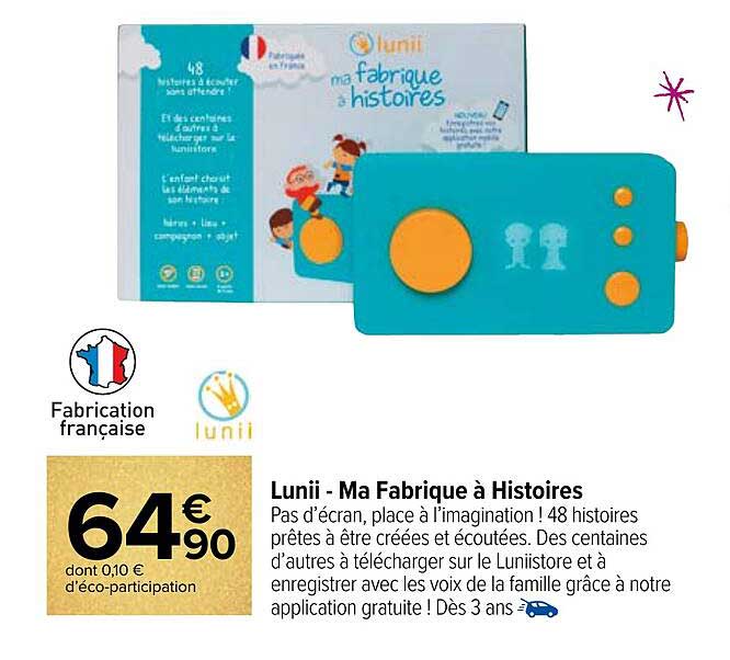 Lunii - Ma Fabrique à Histoires