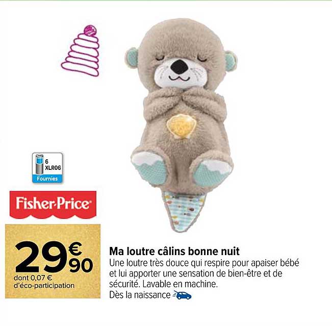 ma loutre câlins bonne nuit