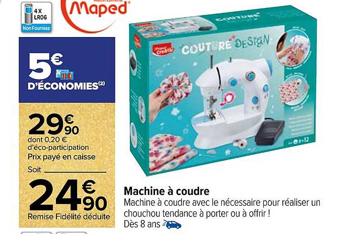 machine à coudre maped