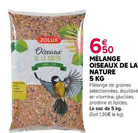 Mélange Oiseaux De La Naute 5 Kg Zolux