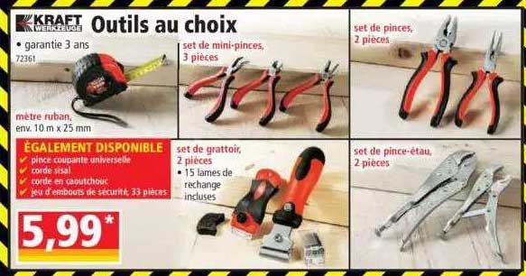 outils au choix kraft werkzeuge