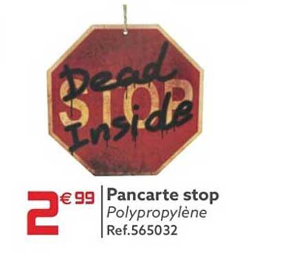 Pancarte Stop
