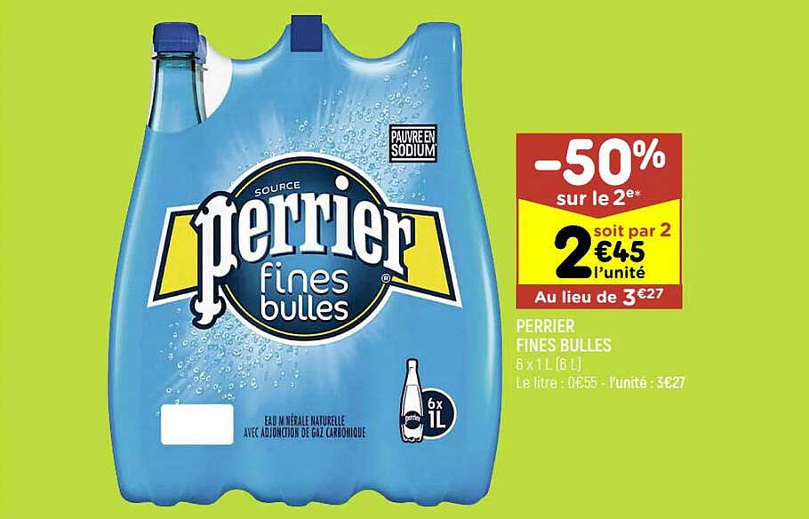 Perrier Fines Bulles