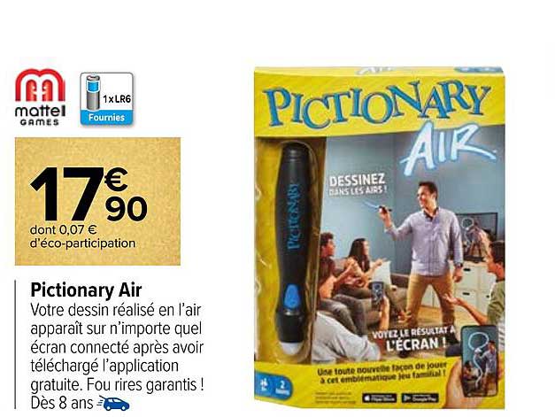 pictionary air mattel games