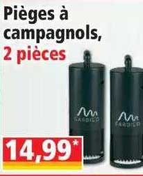 pièges à campagnols, 2 pièces