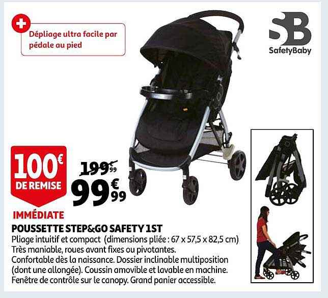 poussettes step & go safety ist