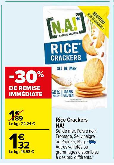 rice crackers na!