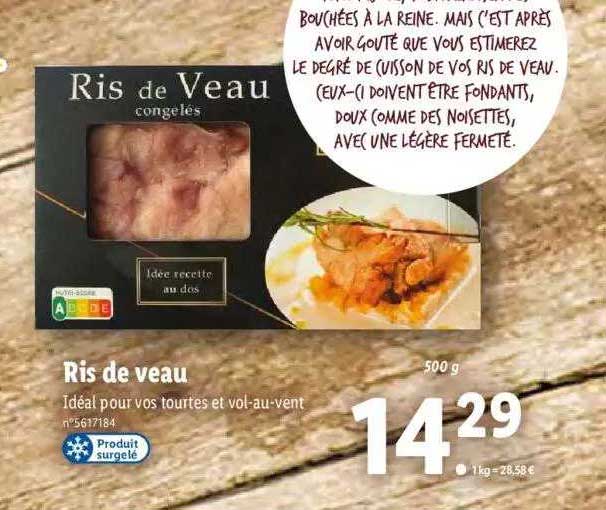 ris de veau