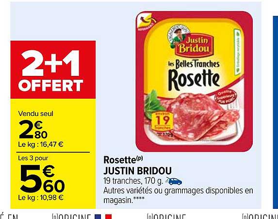 rosette justin bridou