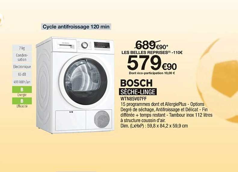 sèche-linge bosch