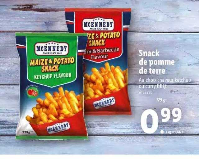 Snack De Pomme De Terre M Cennedy