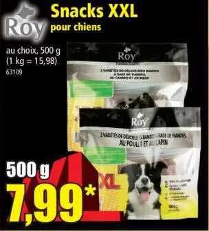 Snacks Xxl Pour Chiens Roy
