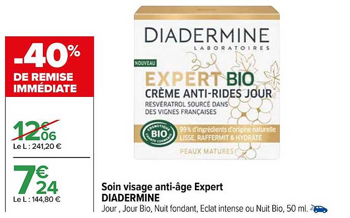 Soin Visage Anti-âge Expert Diadermine