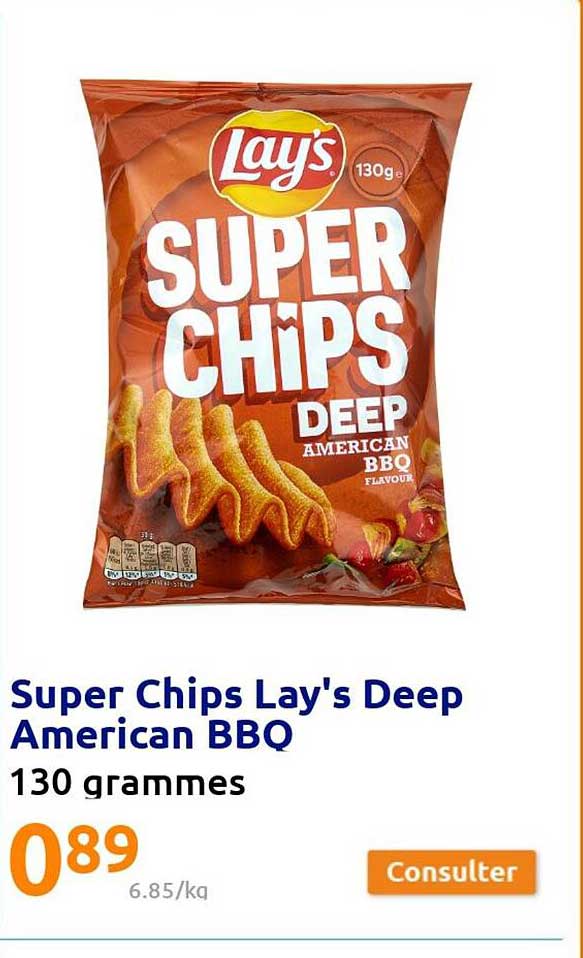 super chips lay's deep american bbq