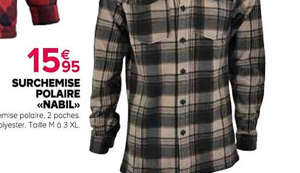 Surchemise Polaire «nabil»