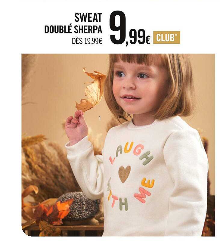 Sweat Doublé Sherpa