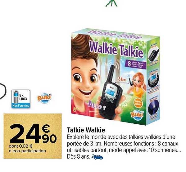talkie walkie buki