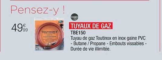 tuyaux de gaz wpro