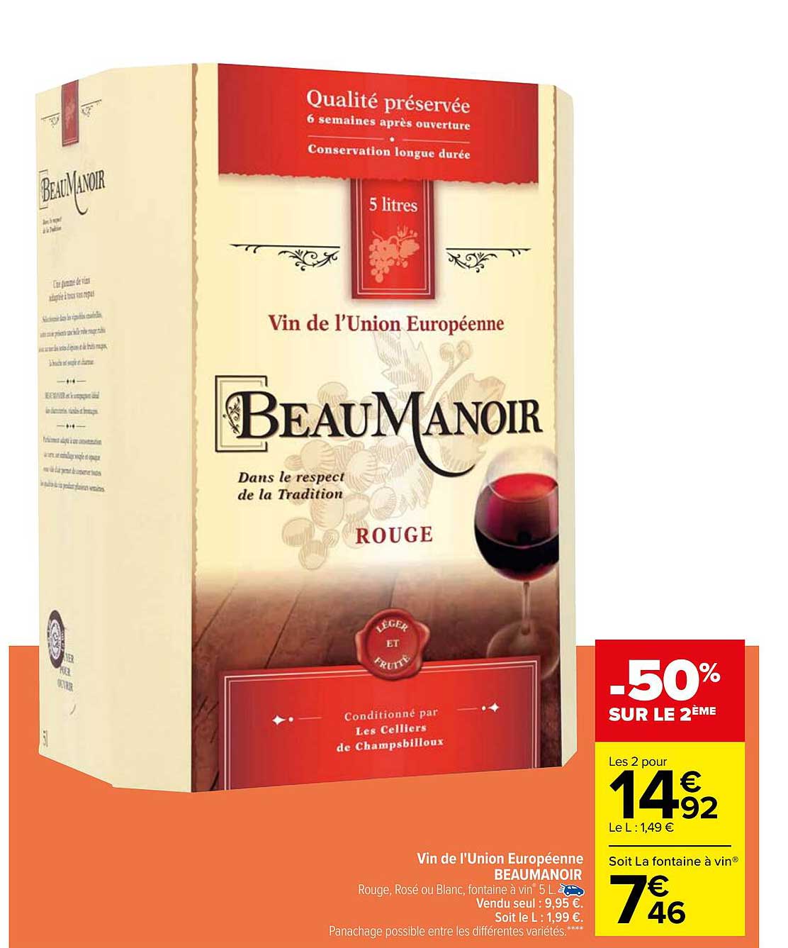 vin de l'union européenne beaumanoir