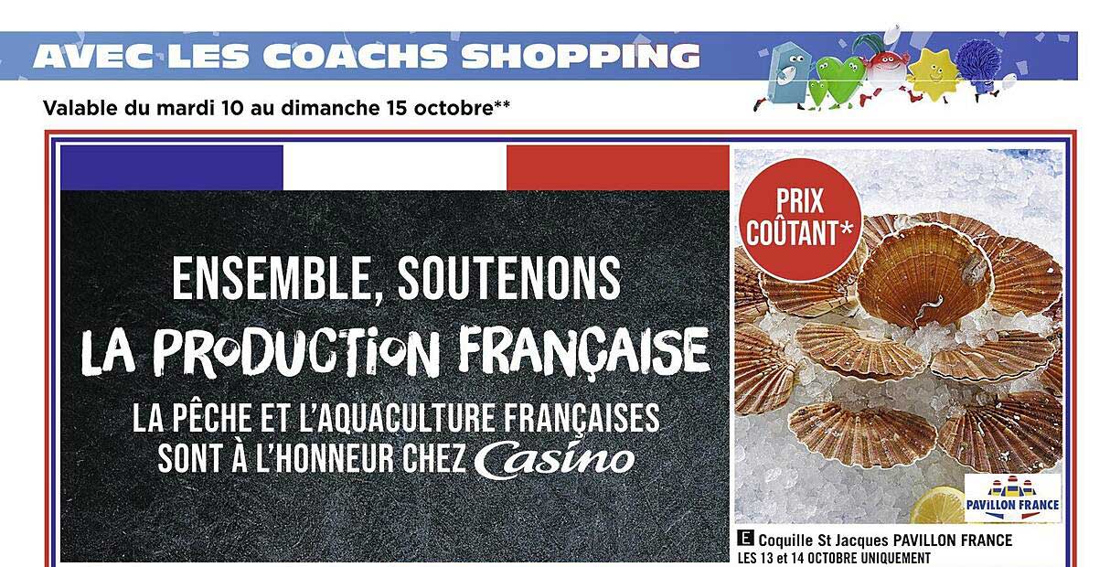 coquille st jacques pavillon france