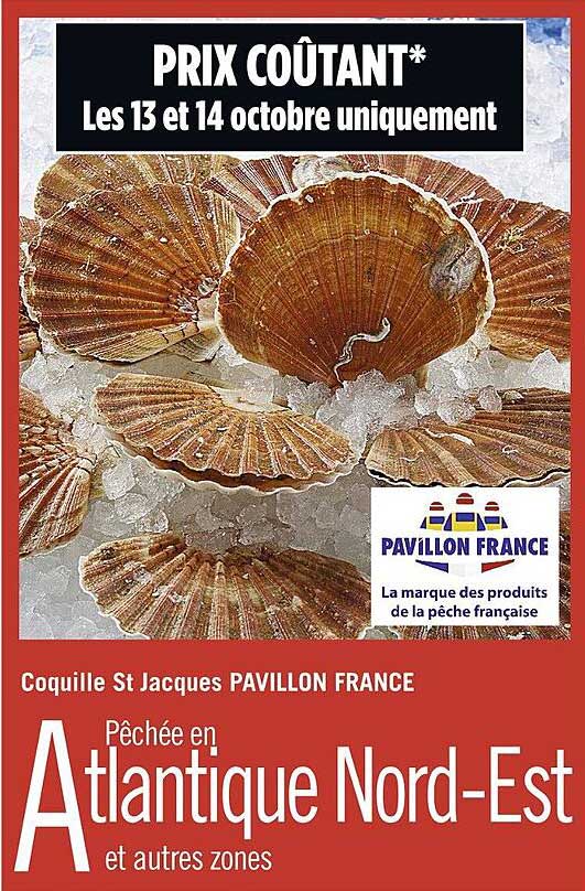 coquille st jacques pavillon france