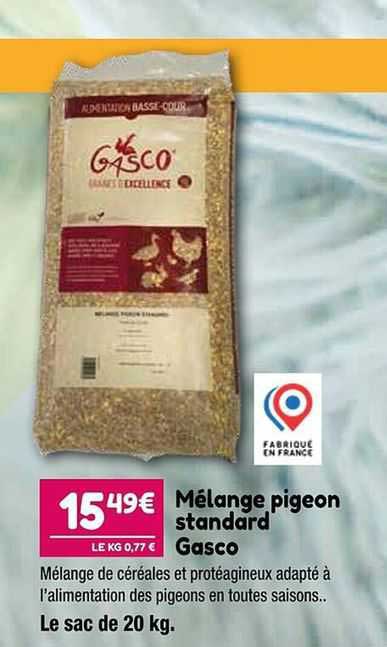 mélange pigeon standard gasco
