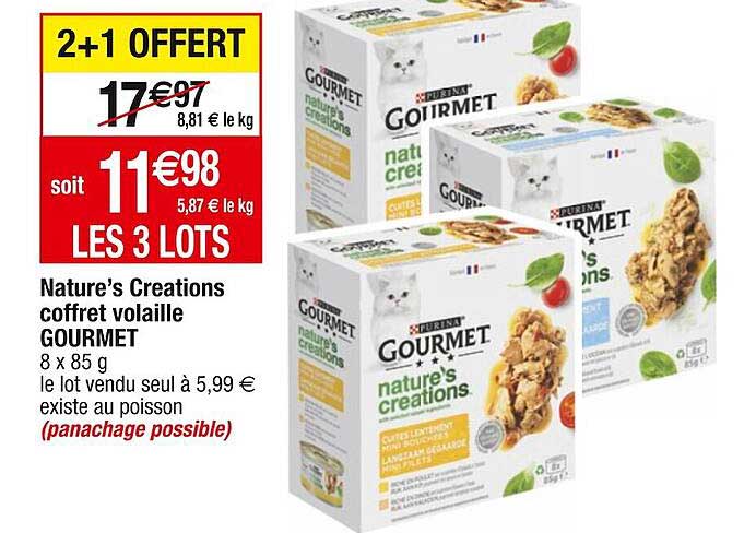 Nature's Créations Coffret Volaille Gourmet