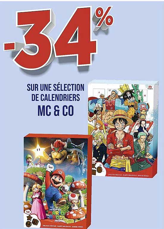 Sélection De Calendriers Mc & Co