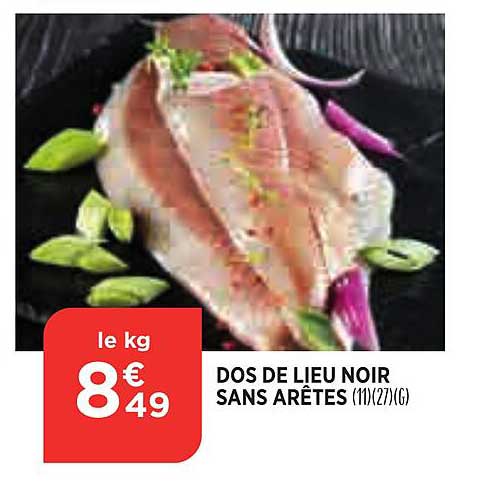 dos de lieu noir sans arêtes