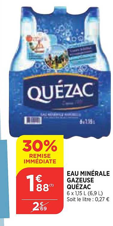 Eau Minérale Gazeuse Quézac