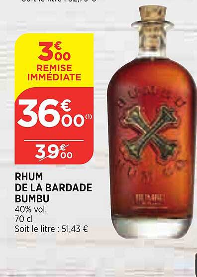 rhum de la bardade bumbu
