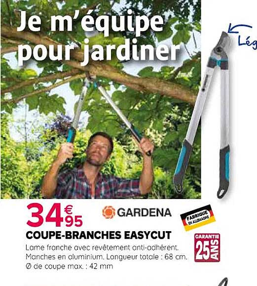 coupe-branches easycut gardena