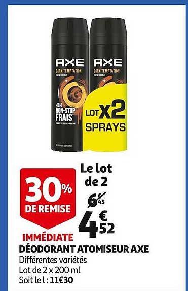 Déodorant Atomiseur Axe