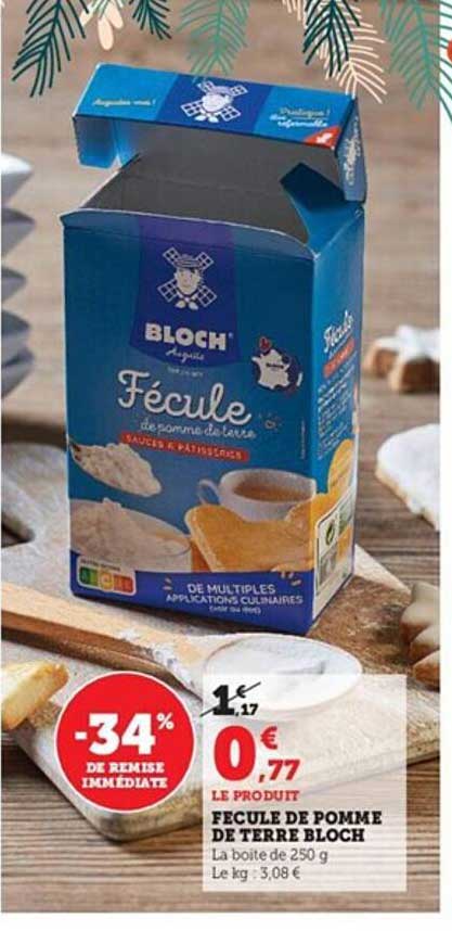 fécule de pomme de terre bloch