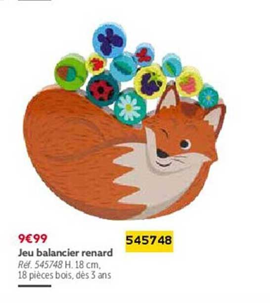 Jeu Balancier Renard