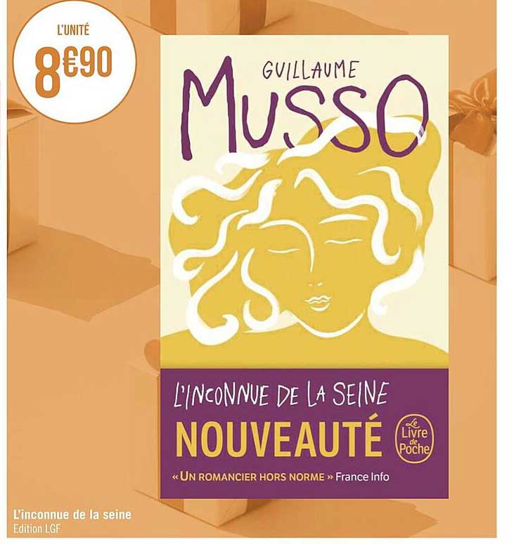 l'inconnue de la seine - guillaume musso