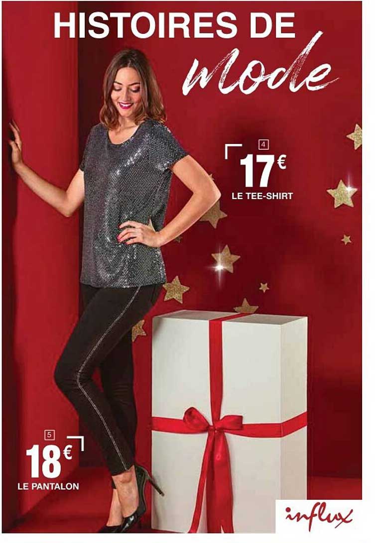 le tee-shirt influx, le pantalon influx
