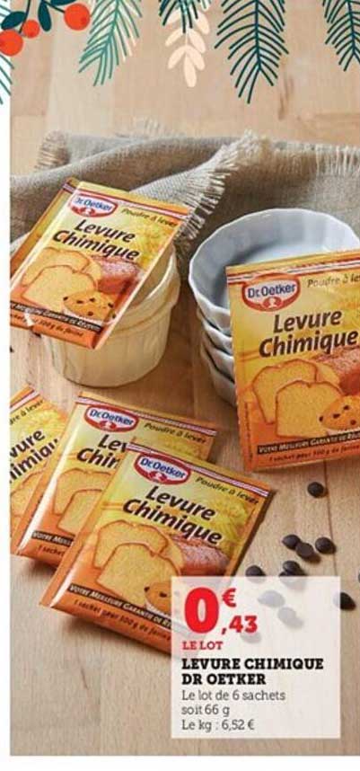 levure chimique dr. oetker
