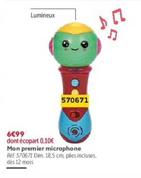 mon premier microphone
