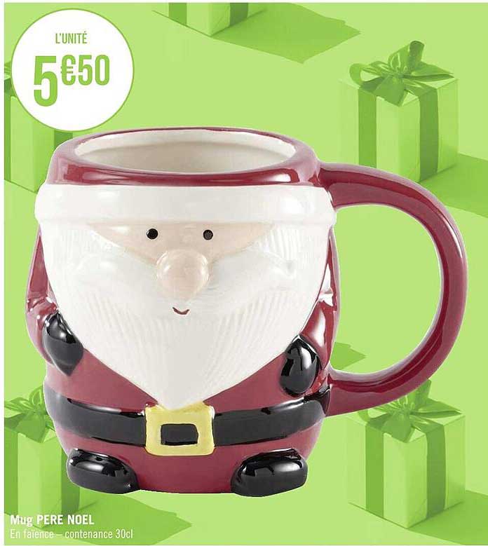 mug père noël