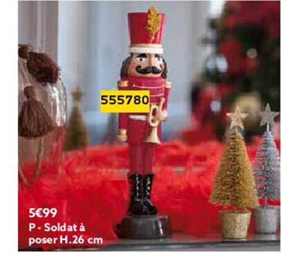 soldat à poser h.26 cm