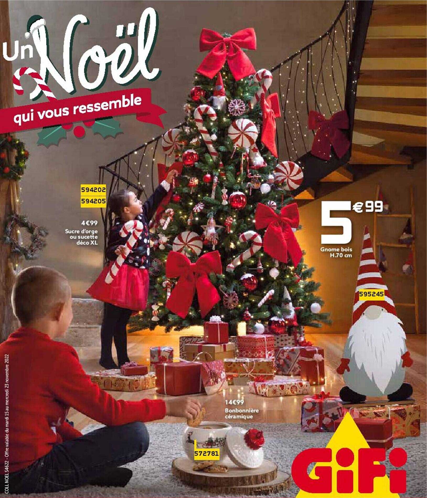 sucre d'orge ou sucette déco xl, gnome bois h.70 cm, bonbonnière céramique