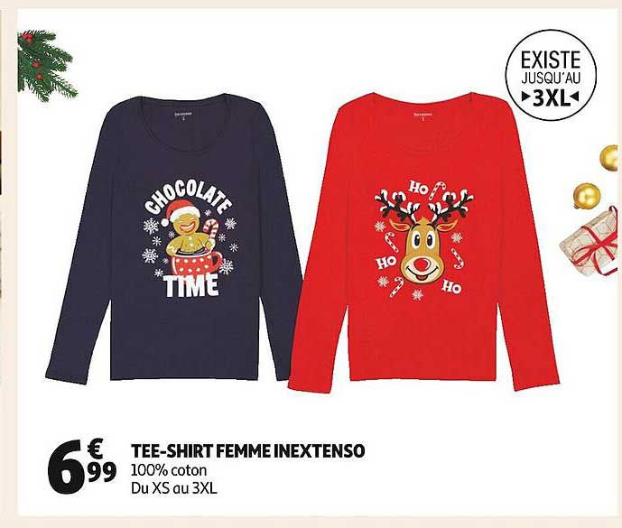 tee-shirt femme inextenso