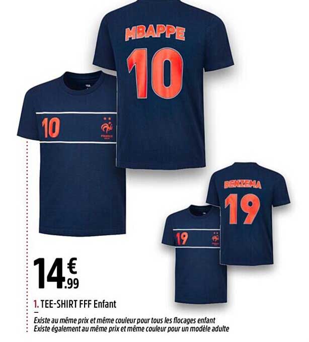 tee-shirt fff enfant