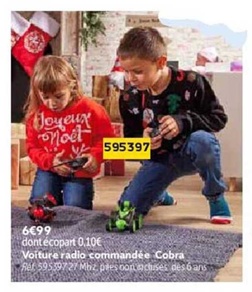 Voiture Radio Commandée Cobra