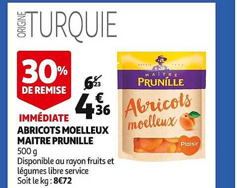 abricots moelleux maître prunille