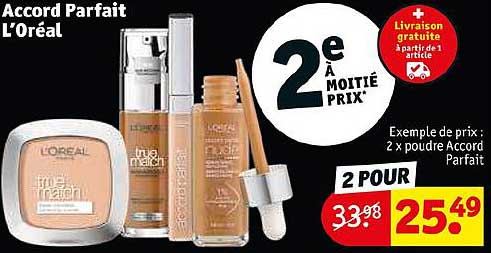 accord parfait l'oréal